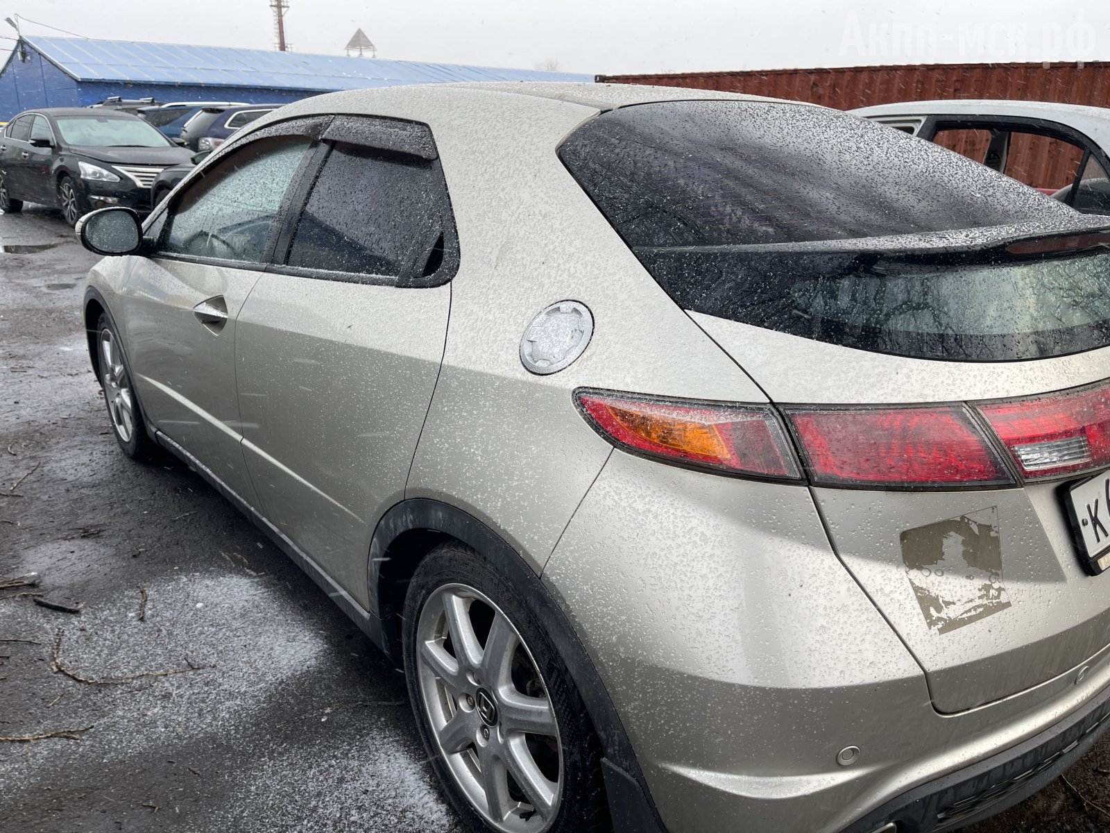 Робот-PJD4-Honda-Civic-5d-кузов-зад-2