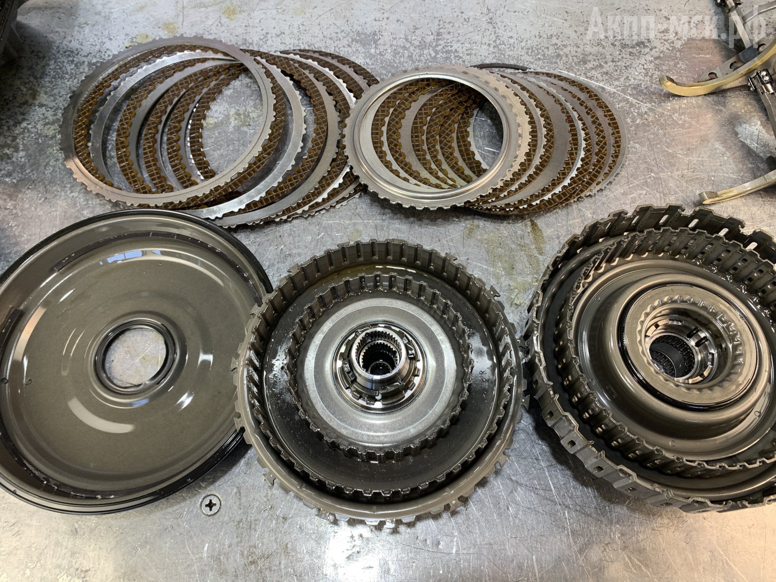 DQ500-0BH-сцепа-в-разборе-вся