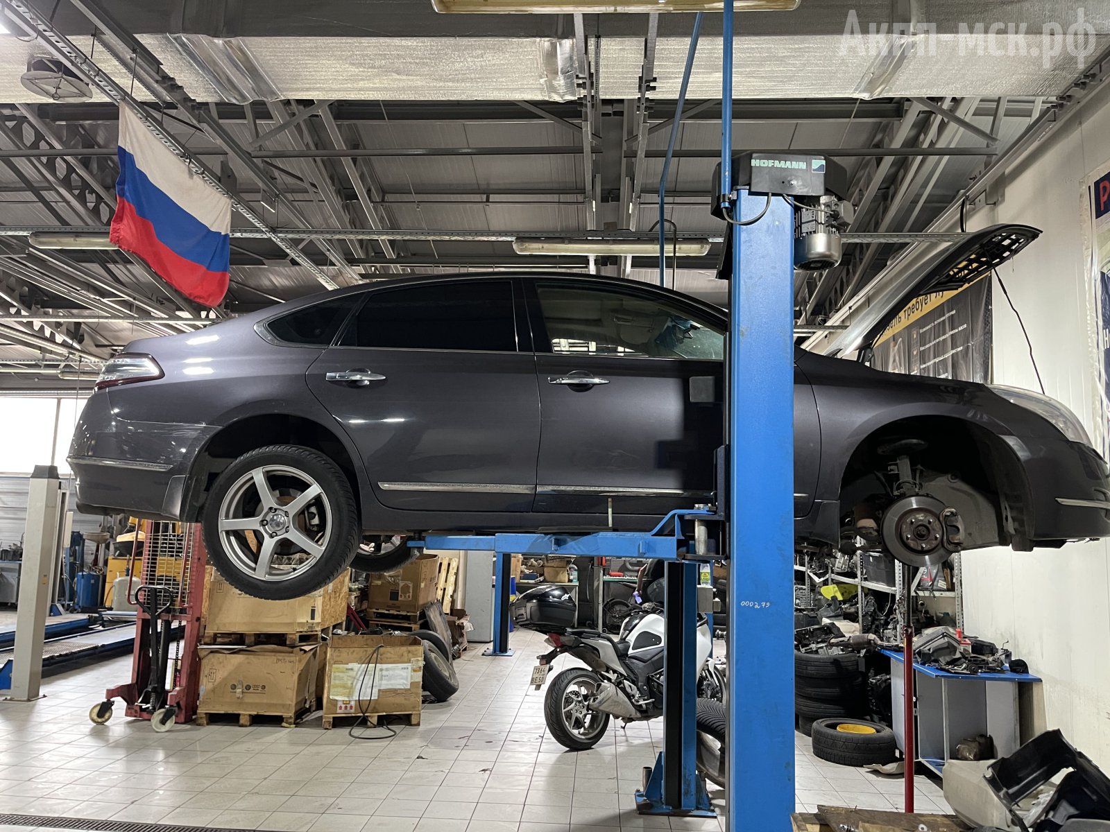 JF010E-Nissan-Teana-V6-кузов-бок