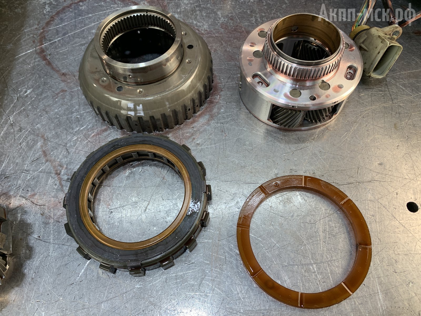 АКПП-A750F-Toyota-Land-Cruiser-Pradoпланетарка-в-разборе