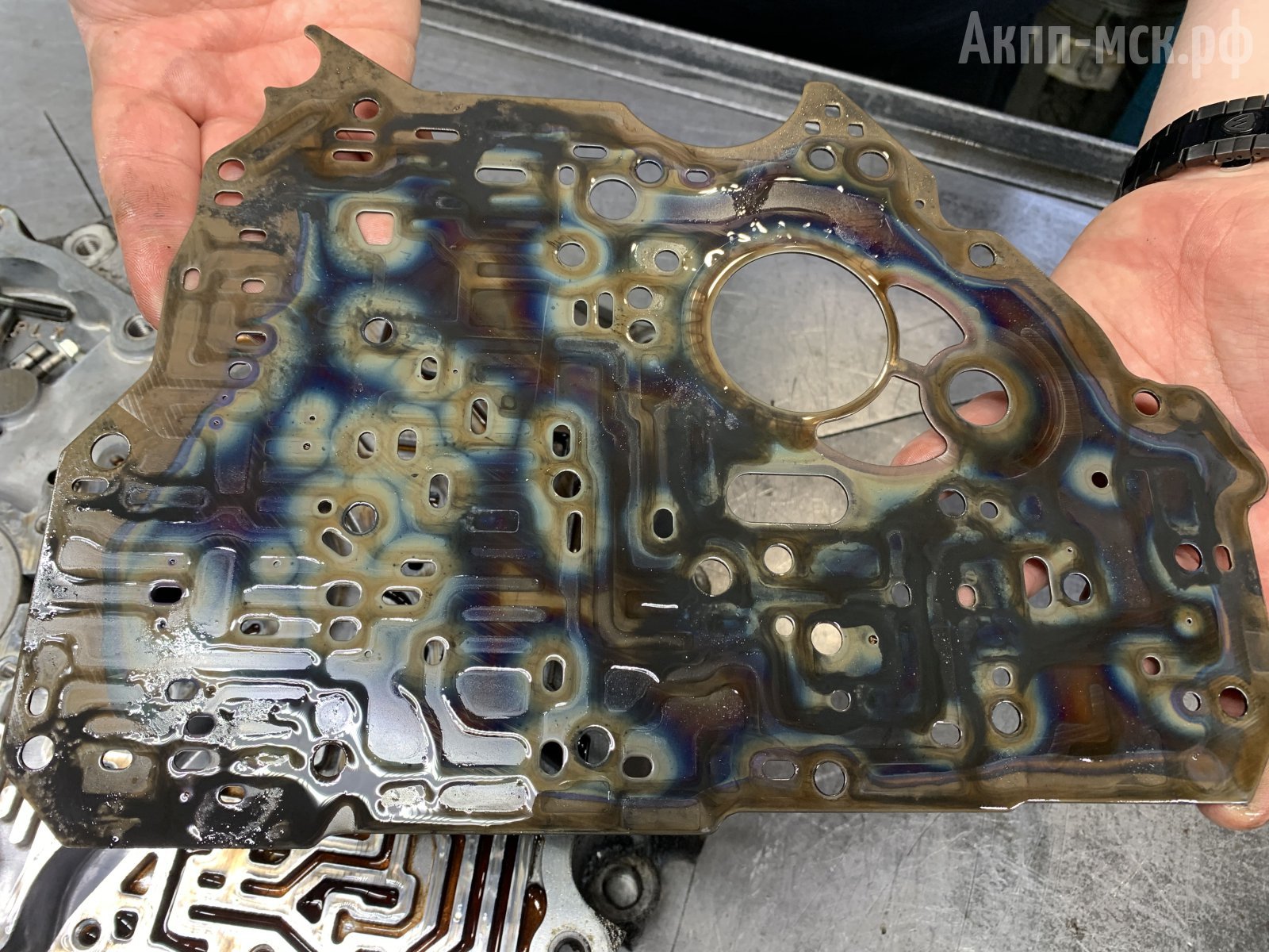 АКПП-BMXA-SLXA-Honda-Civic-7-переходная-пластина