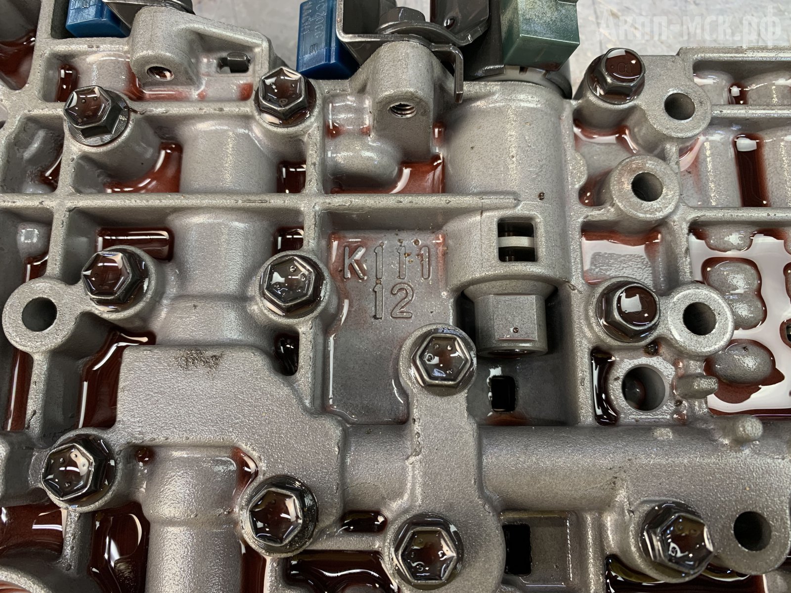 Вариатор-K112F-Toyota-RAV4-бирка-плита