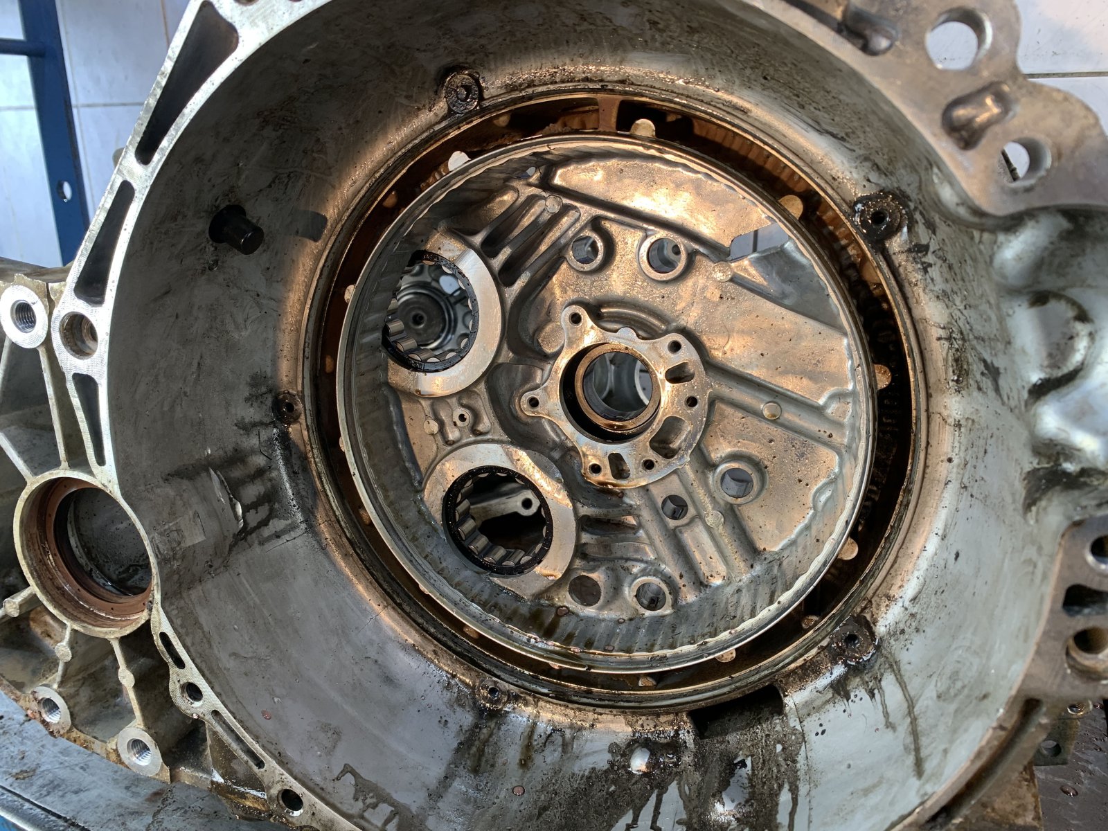 7DCT400-Jetour-T2-корпус-сцепление-кольцо-охлаждение