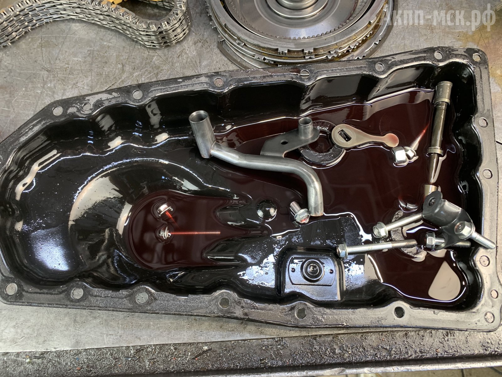 JF018E-Infiniti-QX60-Hybrid-поддон