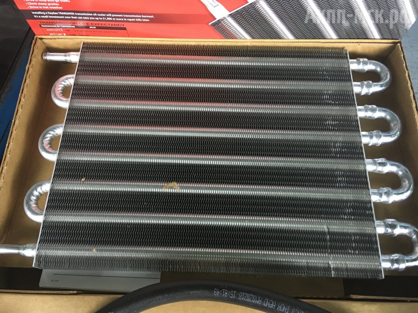 радиатор на дополнительное охлаждение АКПП