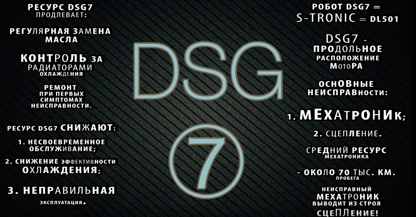 ремонт в Москве DSG7 DL501 0B5 STRONIC ДСГ7